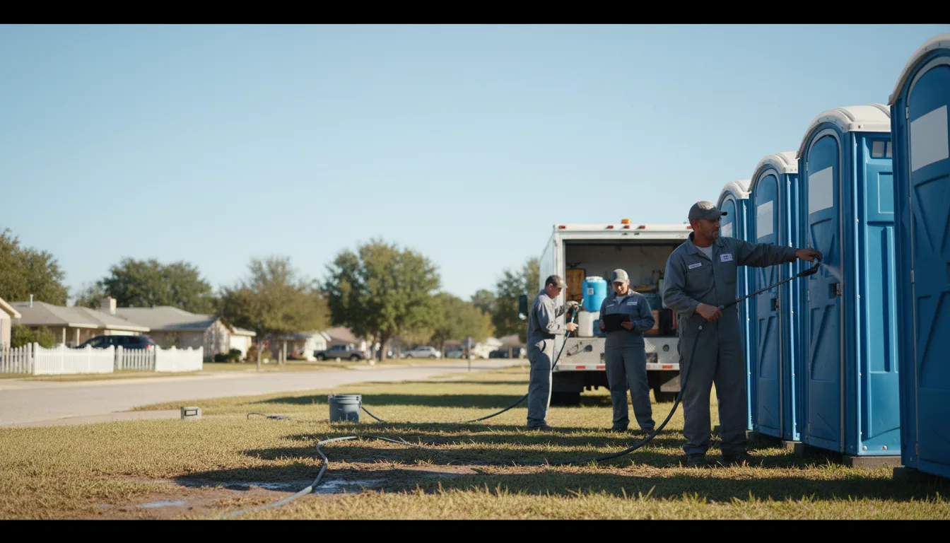 Long-Term Portable Toilet Rental in Leighton, AL near me